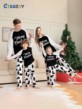 H Familien Weihnachts Pyjama