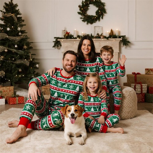 Pigiama natale famiglia - pigiama,