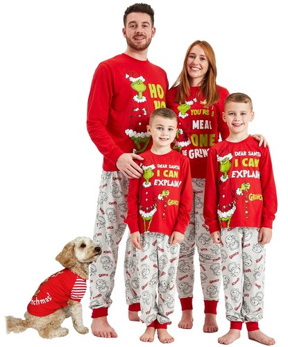 Pigiama natalizio grinch - pigiama,