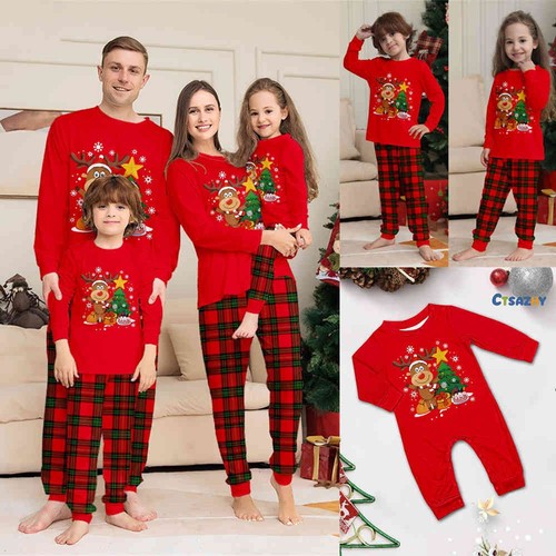 Nuovo pigiama rosso famiglia - nuovo,