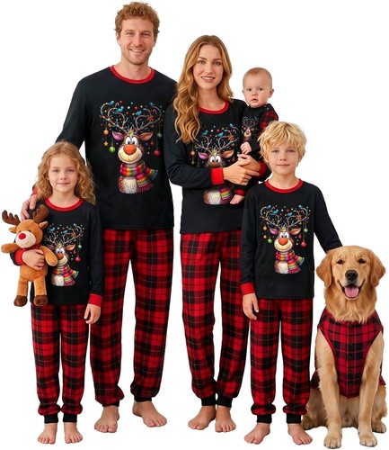 Pigiama natale famiglia set - natale,