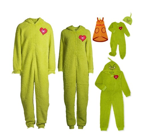 Pigiama con cappuccio grinch - cappuccio,